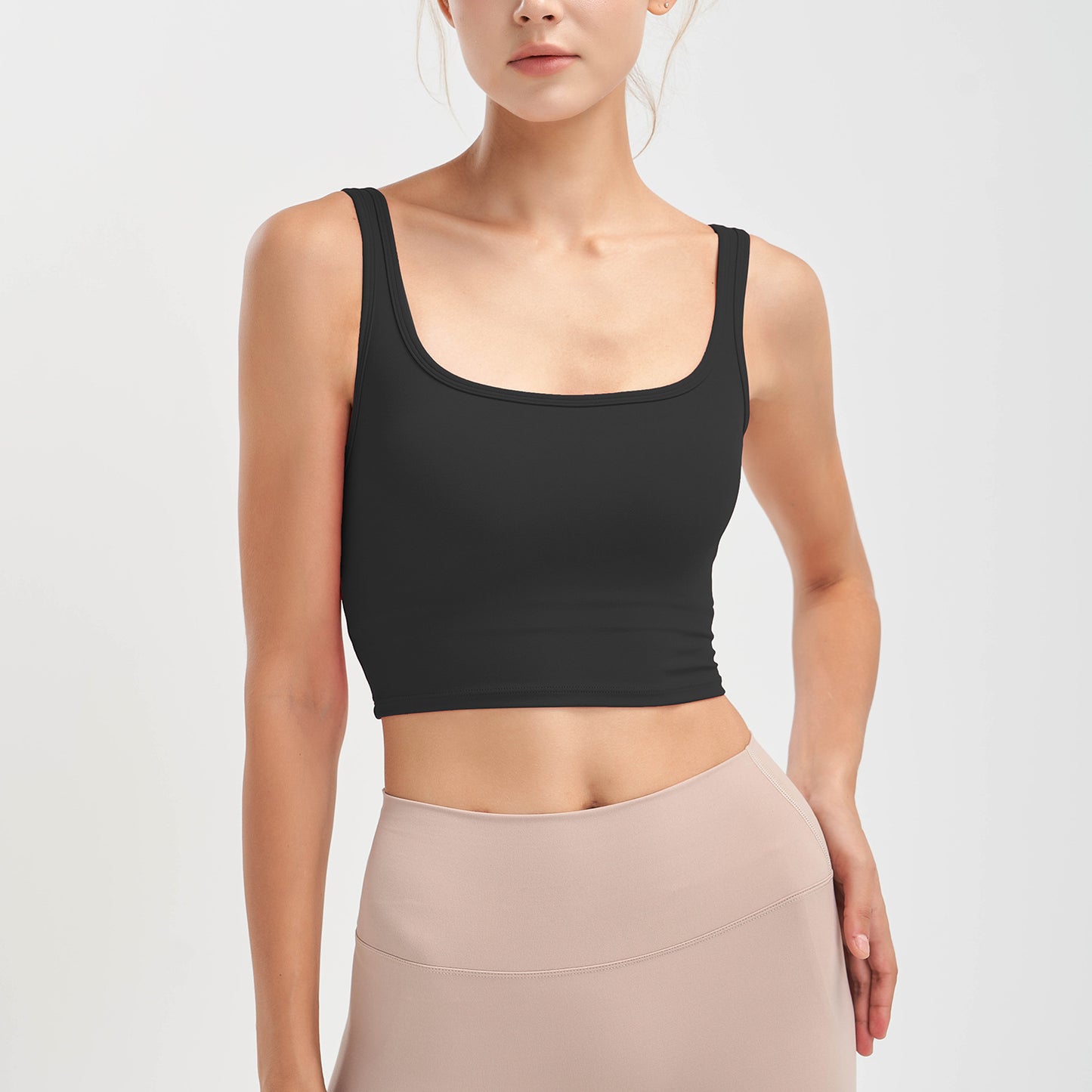 Square Neck Yoga Vest