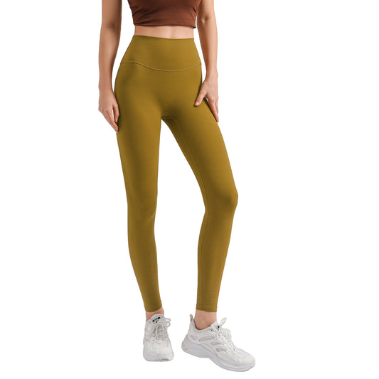 High-waisted Nude No Embarrassment Line Leggings