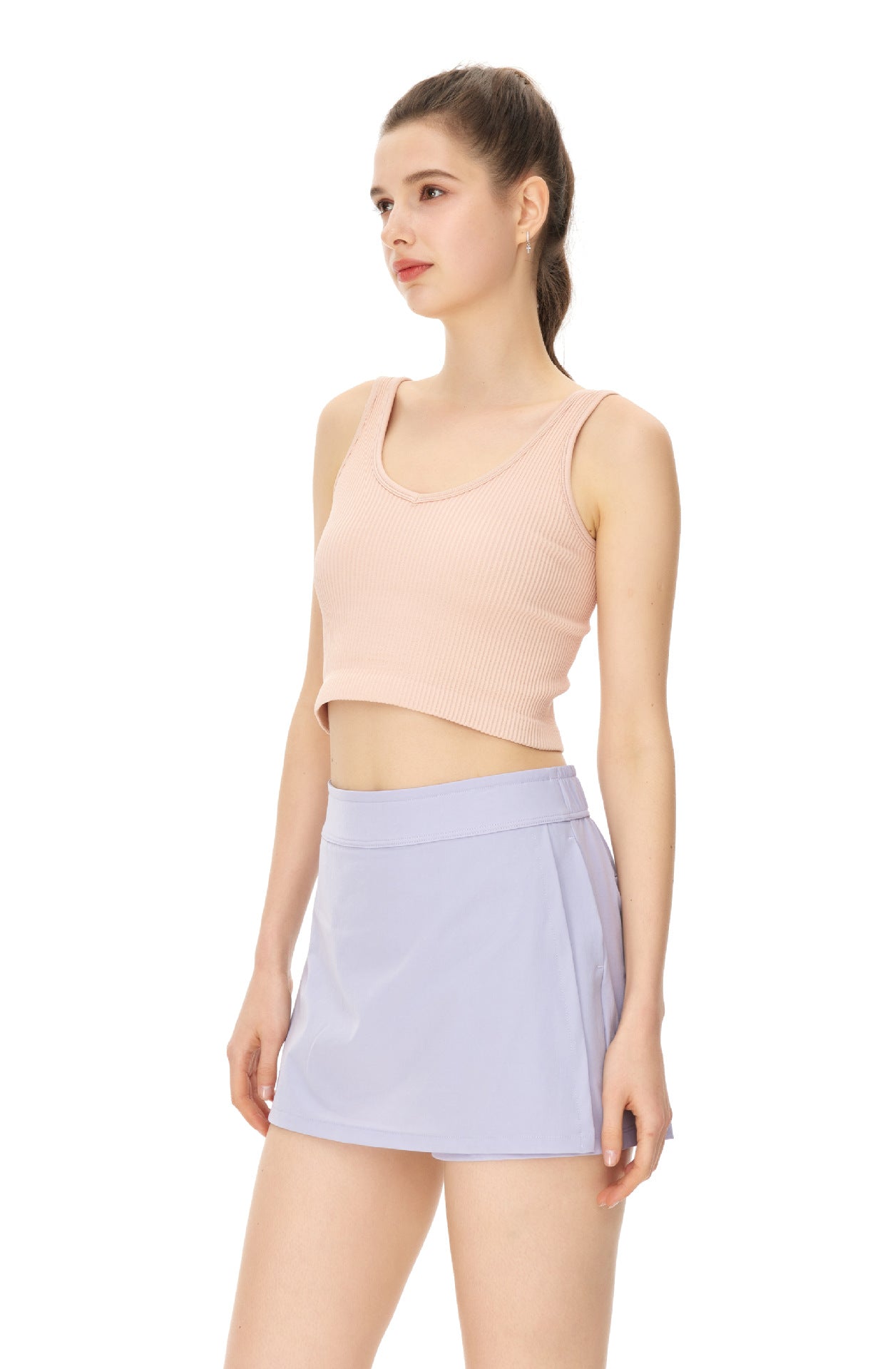 Athleisure Culottes Fitness Tennis Skirt