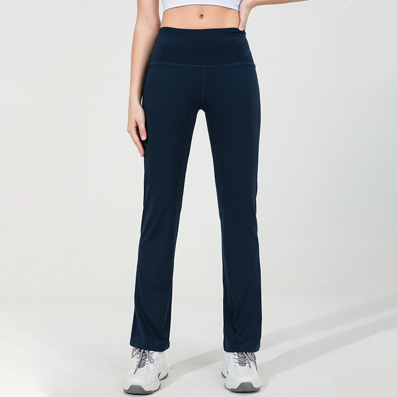 High  Waisted Hip-lifting Wide-leg Flared Pants