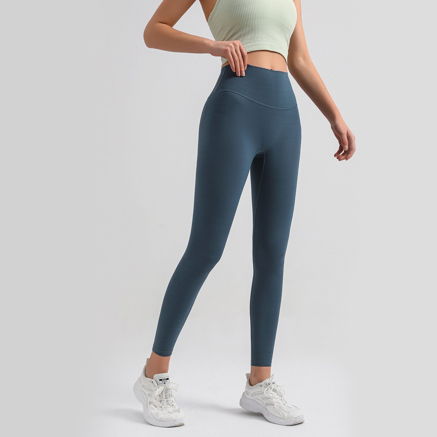 High-waisted Nude No Embarrassment Line Leggings