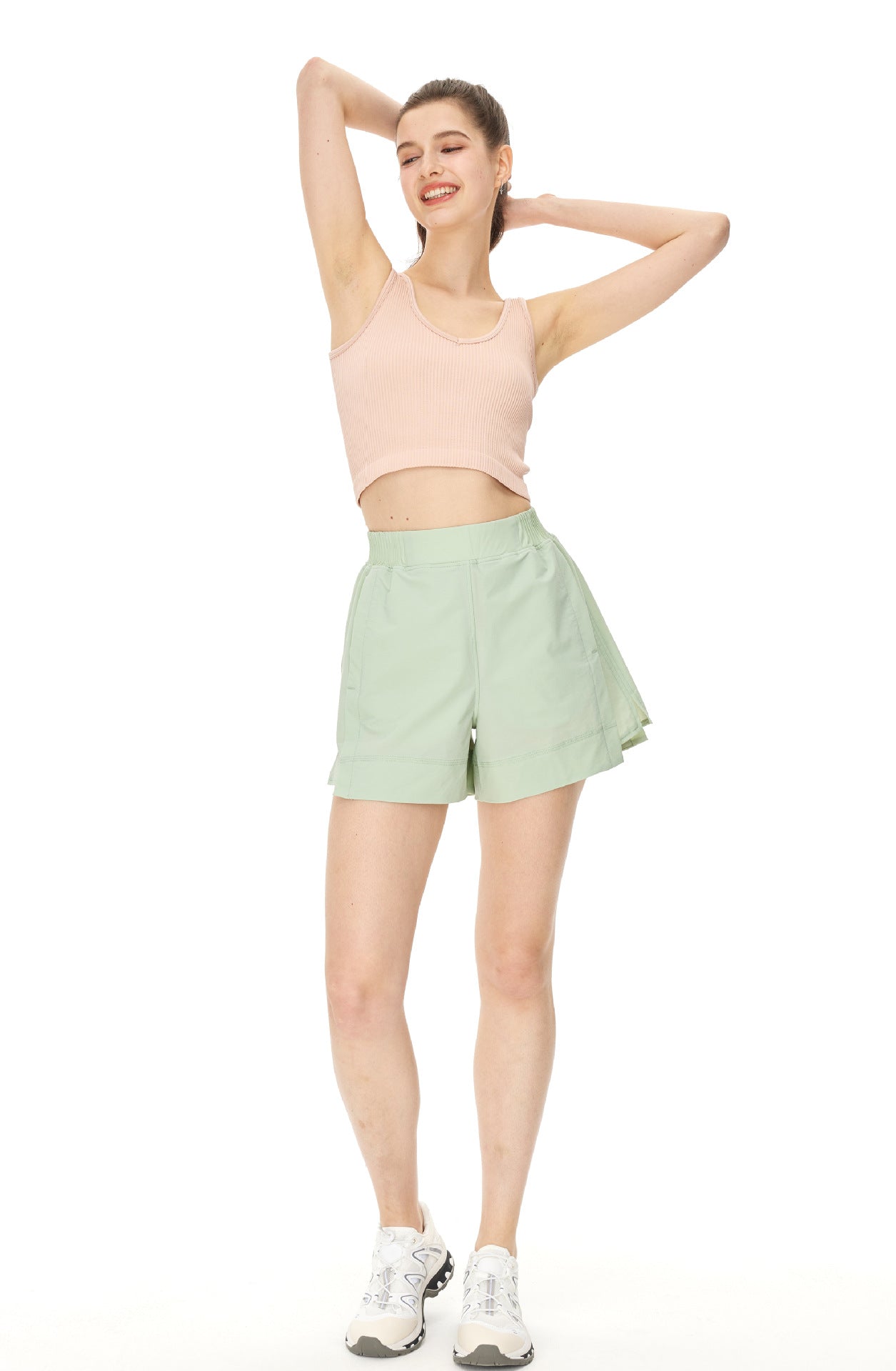 One-piece Waist Breathable Casual Shorts