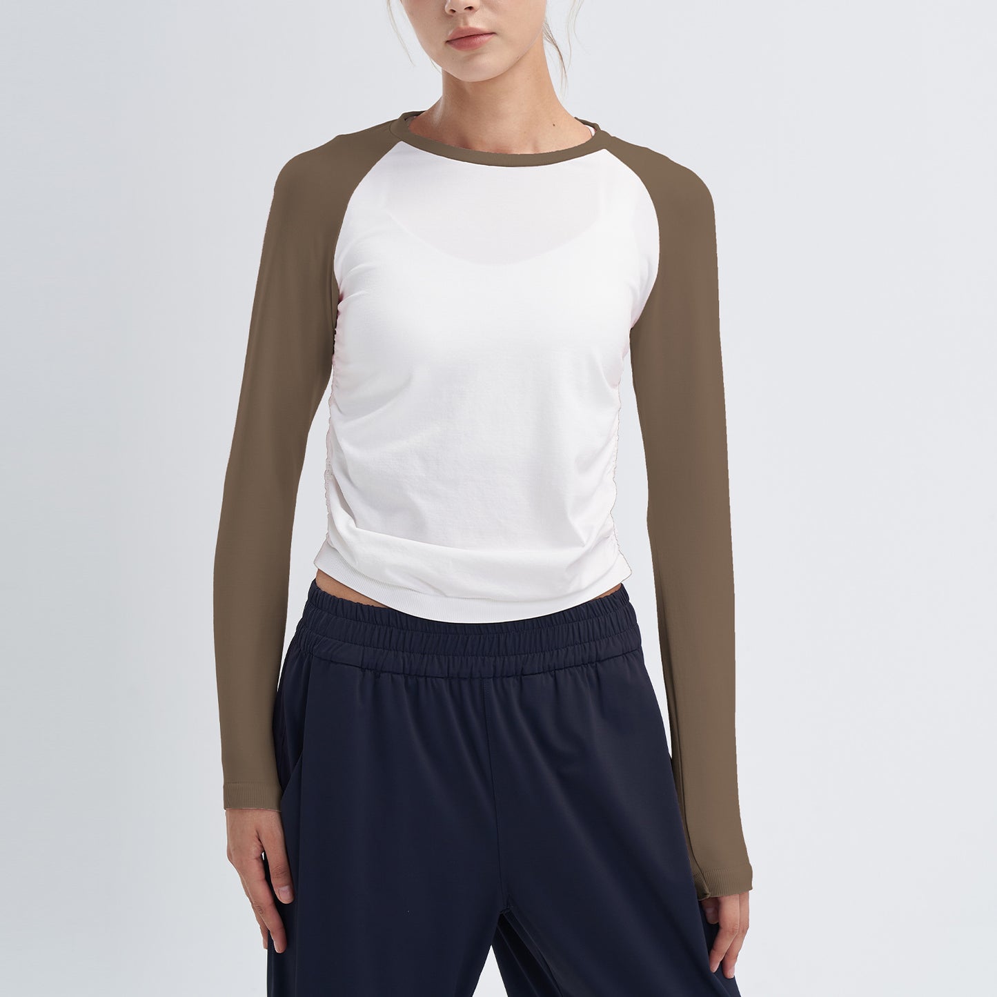 Round neck Long Sleeve Thermal Base Shirt