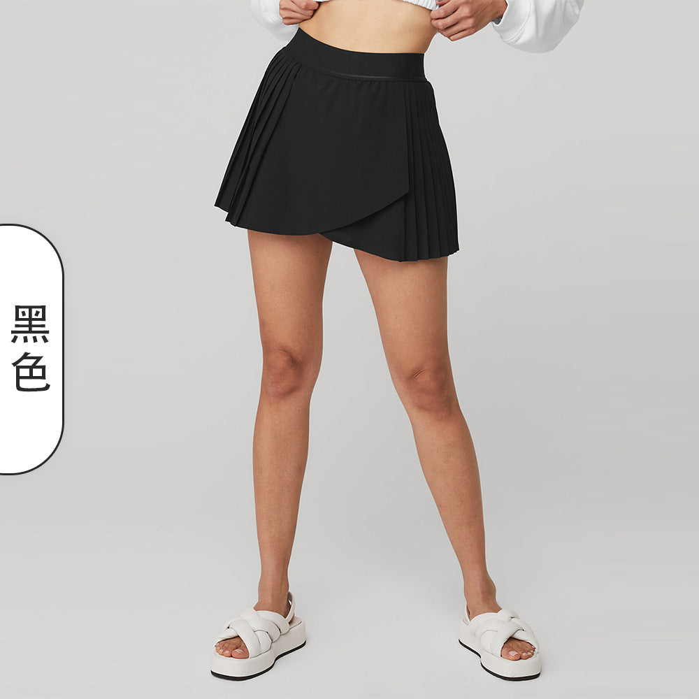 Pleated Quick Dry Tennis Skirt Sports Shorts