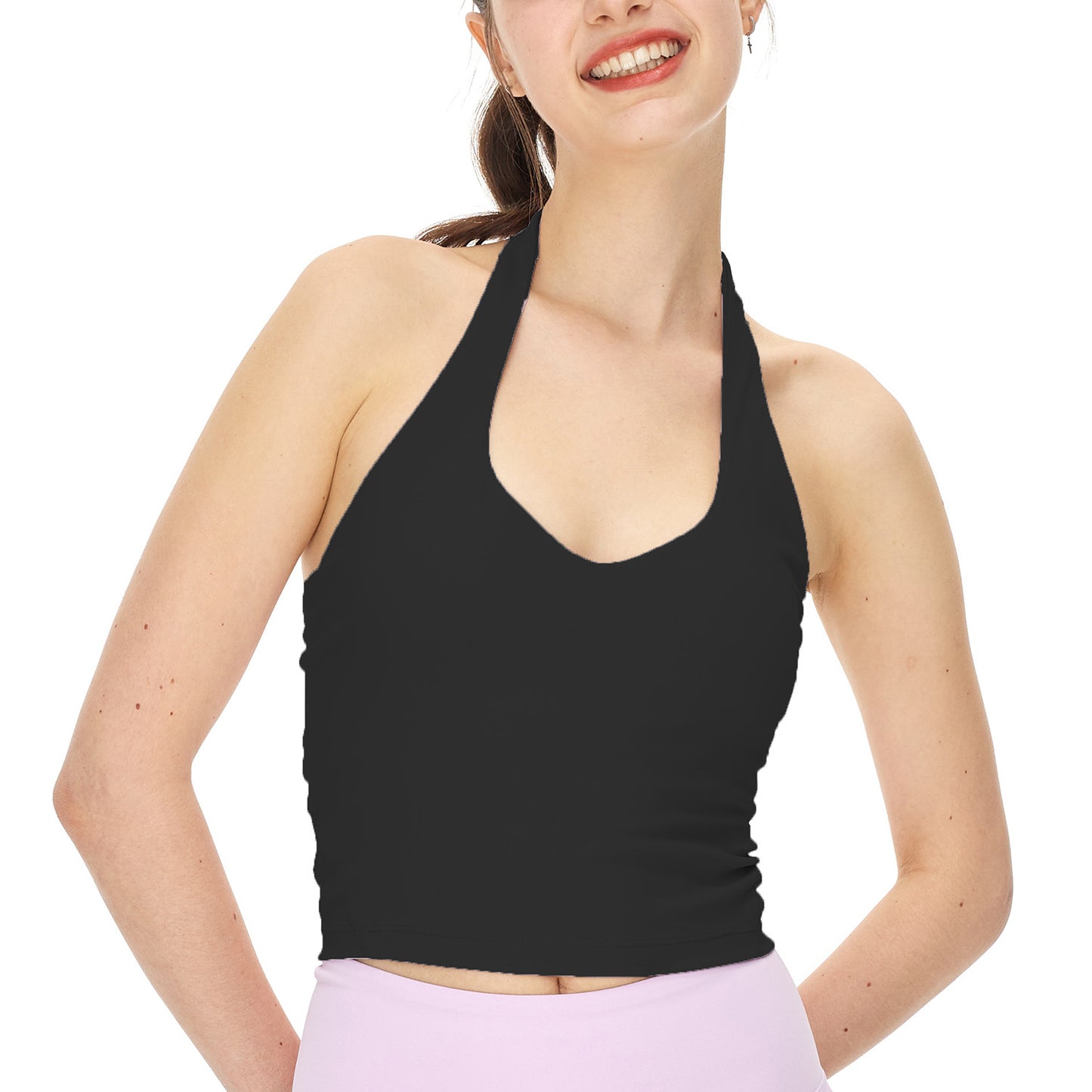 Cross-border Halterneck Sports bra