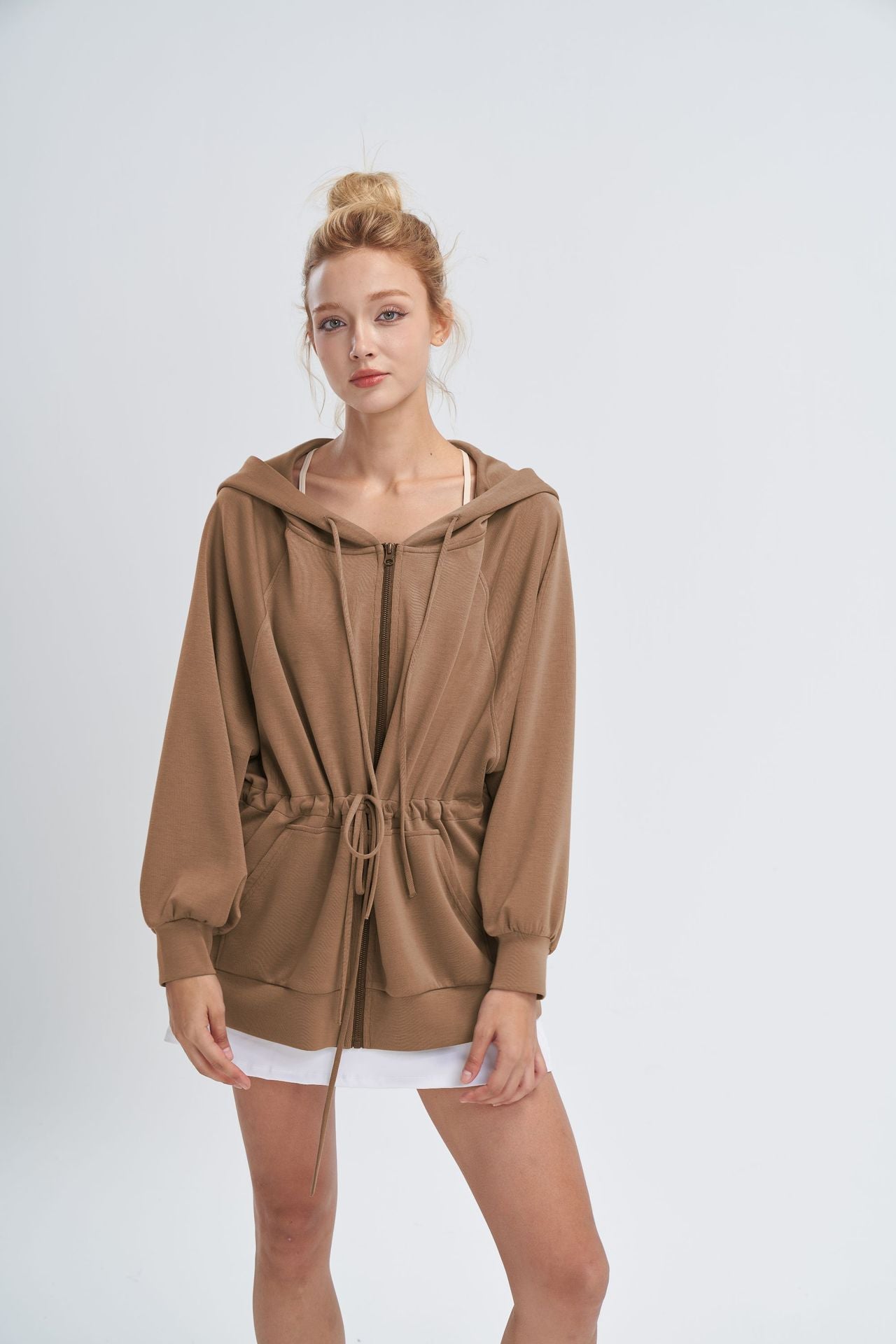 Long-sleeve Hooded Sun-protective Sweatshirt