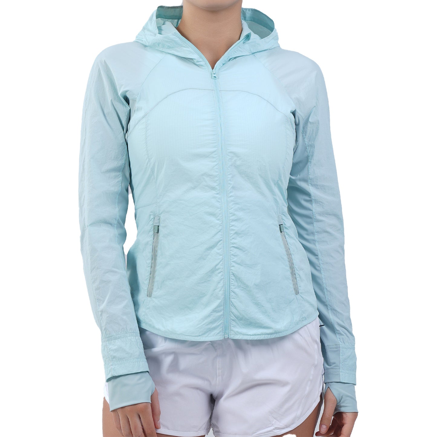 Outdoor Quick-drying Hooded Slim Sunscreen Jacket