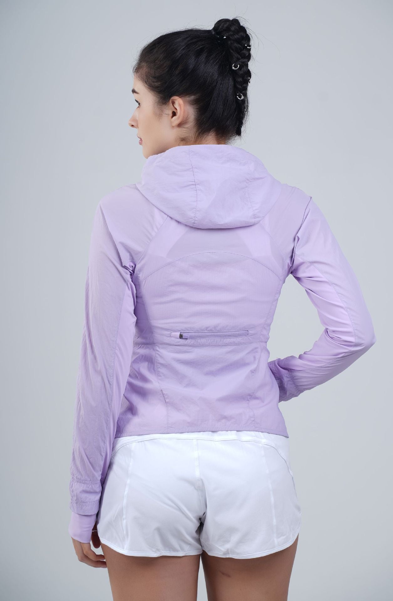 Outdoor Quick-drying Hooded Slim Sunscreen Jacket