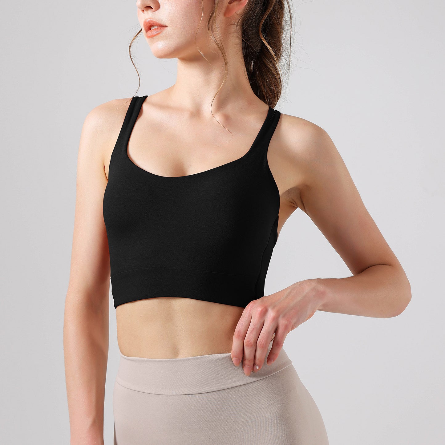 Backless  Gathering Fitness Sports Yoga Top